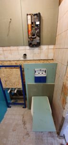 Installation WC & Waschtisch